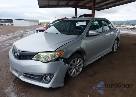 2012 Toyota Camry Se из США, поврежденный, VIN 4T1BF1FK1CU088510